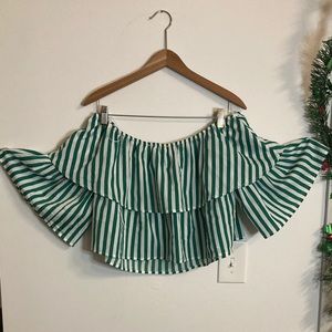 Off the shoulder blouse